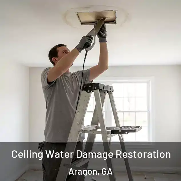  Ceiling Water Damage Restoration Aragon, GA