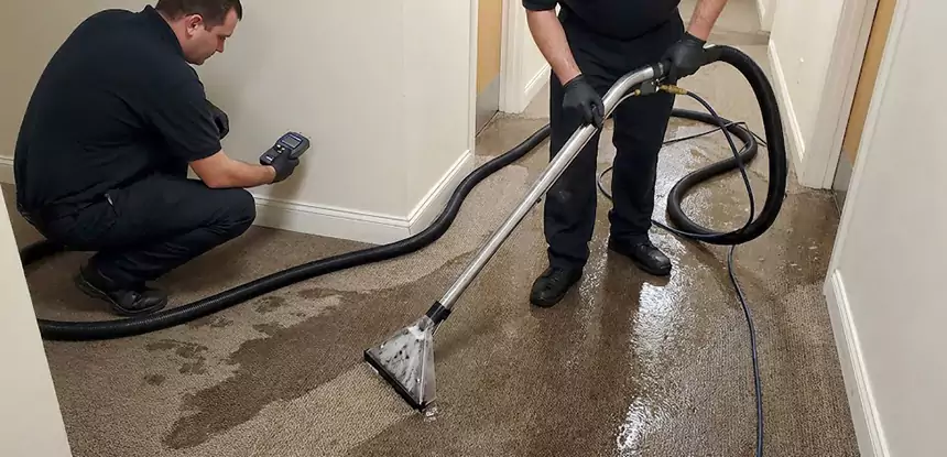 Basement Flooded Carpet Soaked Recovery in Aragon