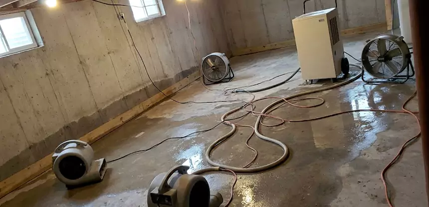 Large-Scale Water Damage Cleanup in Aragon