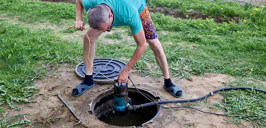 Outdoor Sewage Cleanup in Aragon