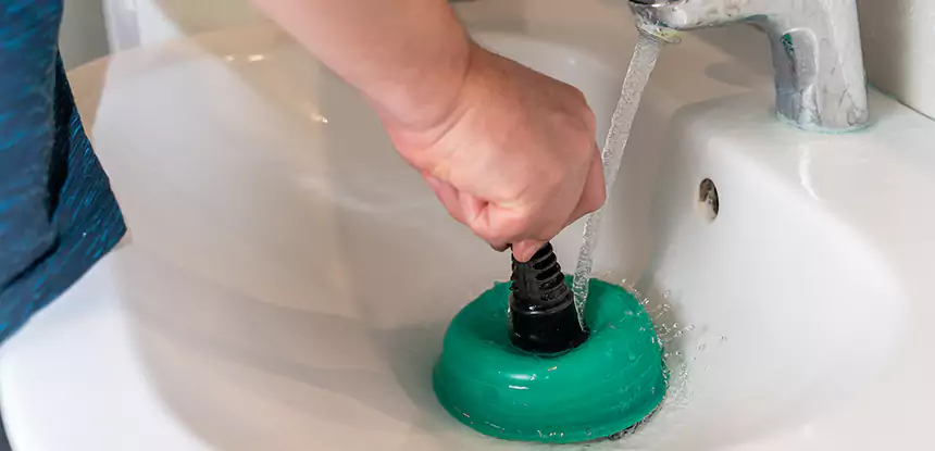 Sink Standing Water Blockage Removal in Aragon