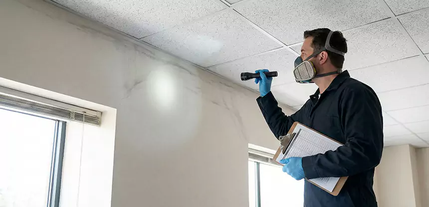 Ceiling Water Damage Inspection in Aragon