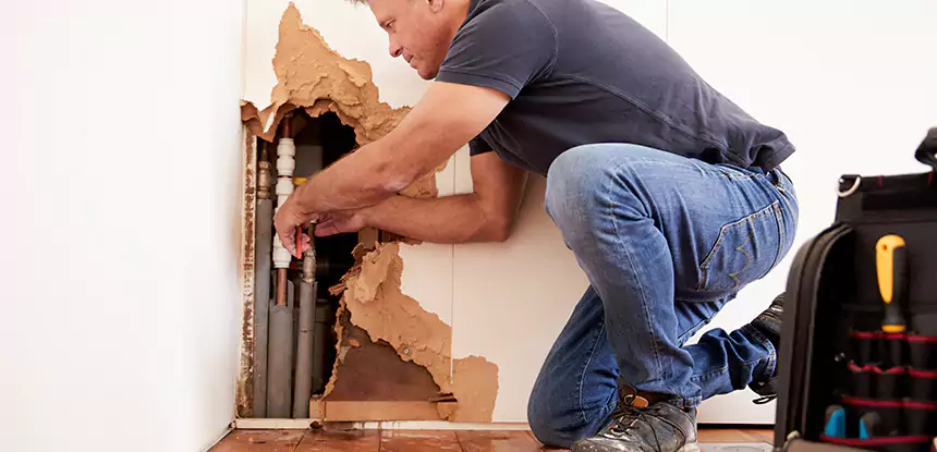 Broken Pipe Water Damage Repair in Aragon