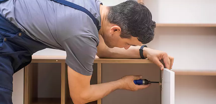 Water Damaged Cabinet Repair in Aragon