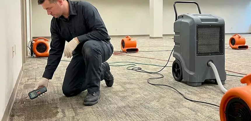 Drying Carpet Padding After Flood in Aragon