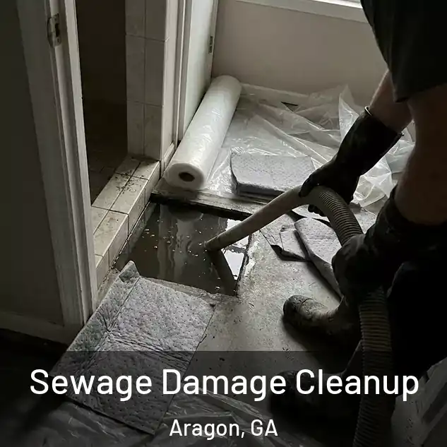  Sewage Damage Cleanup Aragon, GA